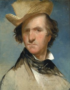 Portrettskisse av en skuespiller, ca. 1830. av Unbekannt