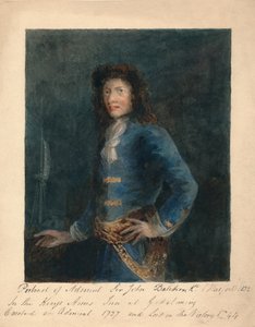 Portrett av admiral Sir John Balchin, 1832. av Unbekannt
