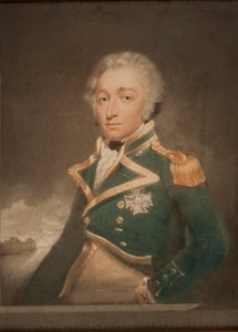 Portrett av admiral Sir William Sidney Smith 1764-1840. av Unbekannt