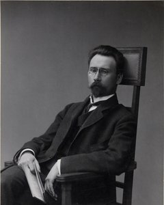 Portrett av Alexey Alexandrovich Bakhrushin 1865-1929, 1900-tallet av Unbekannt