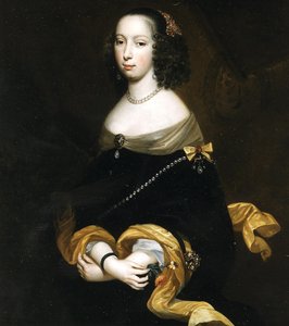Portrett av Anne de Croÿ 1564-1635, hertuginne av Aarschot, 1633. av Unbekannt