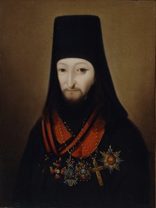 Portrett av erkebiskop Joseph grev Argutinsky-Dolgoruky 1743-1801, 1840-årene
