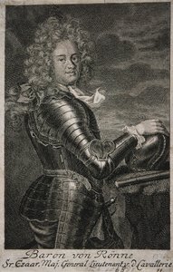 Portrett av baron Carl Ewald von Roenne 16631716 av Unbekannt