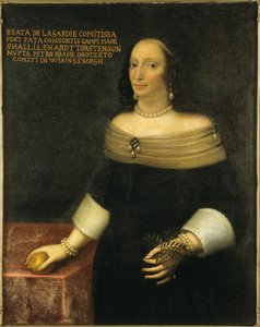 Portrett av Beata De la Gardie 1612-1680, ca. 1653.