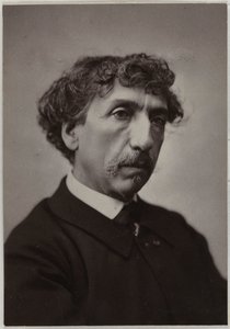 Portrett av Charles Garnier 1825-1898. av Unbekannt