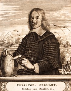 Porträt von Christoph Bernhard Freiherr von Galen 1606-1678, 1675 von Unbekannt