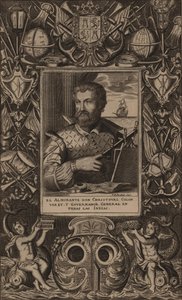 Portrett av Christopher Columbus, 1625. av Unbekannt
