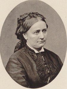 Portrett av Clara Schumann 1819-1896, 1870. av Unbekannt