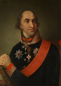 Portrett av grev Alexander Semyonovich Khvostov 1753-1820, 1809
