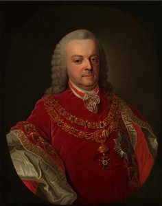 Portrett av grev Ferenc Esterházy de Galántha 1715-1785.