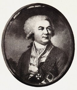 Portrett av grev Pyotr Zavadovsky 17391812, tidlig på 1800-tallet. av Unbekannt