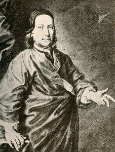 Portrett av grev Zinzendorf i en predikantkappe, c1740, 1937. av Unbekannt
