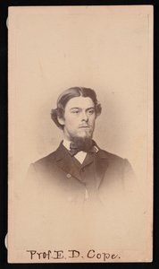 Portrett av Edward Drinker Cope 1840-1897, ca 1860-tallet. av Unbekannt