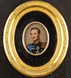 Portrett av keiser Alexander II 1818-1881, 1840-årene av Unbekannt
