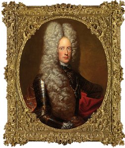Portrett av keiser Joseph I 1678-1711, tidlig på 1700-tallet av Unbekannt