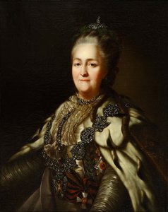 Portrett av keiserinne Catherine II av Unbekannt