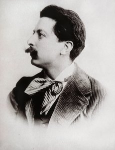 Portrett av Enrique Granados (1867-1916), spansk komponist og pianist. Fotografi. av Unbekannt