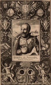 Portrett av Ferdinand Magellan 1470-1521, 1624. av Unbekannt