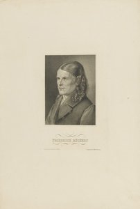 Portrett av Friedrich Rückert 1788-1866, ca 1845. av Unbekannt
