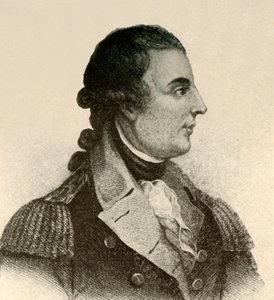 Portrett av general Montgomery, som viser et svart silkelager, hår i kø, c1770, 1937. av Unbekannt