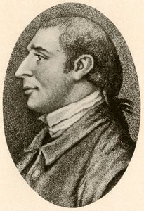 Portrett av Gouverneur Morris, med glatt hår og grisehalekø, c1780, 1937. av Unbekannt