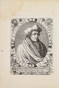Portrett av Guillaume Budé 1467-1540, 1627. av Unbekannt