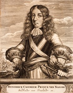 Portrett av Henry Casimir II 1657-1696, prins av Nassau-Dietz, 1675. av Unbekannt