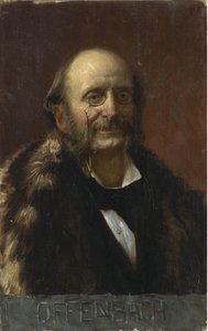 Portrett av Jacques Offenbach 1819-1880