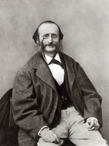 Portrett av Jacques Offenbach 1819-1880, ca 1865. av Unbekannt