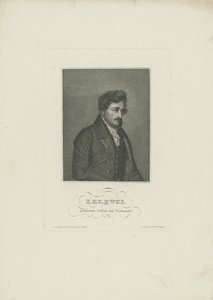 Portrett av Joachim Lelewel 1786-1861, 1830-årene. av Unbekannt