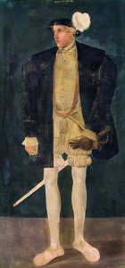 Portrett av Johann V Hanns av Liechtenstein. av Unbekannt
