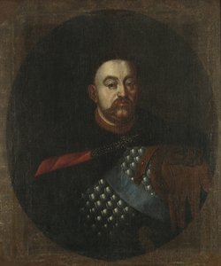 Portrett av John III Sobieski 1629-1696, konge av Polen og storhertug av Litauen, ca 1685 av Unbekannt