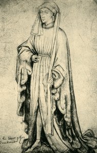 Portrett av Johannes IV, hertug av Brabant, 1460-1470, 1943. av Unbekannt
