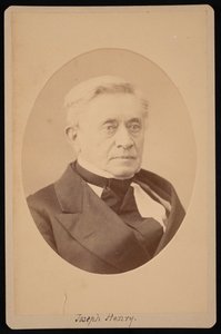 Portrett av Joseph Henry 1797-1878, før 1878. av Unbekannt