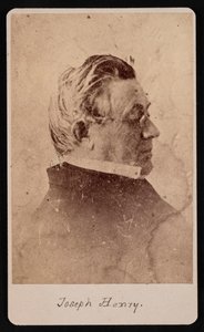 Portrett av Joseph Henry 1797-1878, 4. desember 1862. av Unbekannt