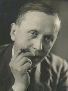 Portrett av Karel Capek 1890-1938, ca. 1930. av Unbekannt