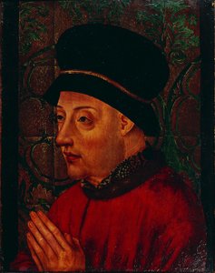 Portrett av kong John I av Portugal 1357-1433, tidlig på 1400-tallet. av Unbekannt
