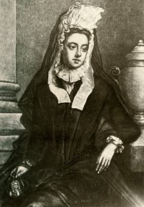 Portrett av Lady Fenwick, som viser enker som sørger, 1695, 1937. av Unbekannt