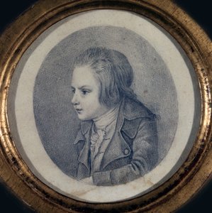 Portrett av Louis-Charles, Prince Royal of France 1785-1795, tidlig på 1790-tallet. av Unbekannt
