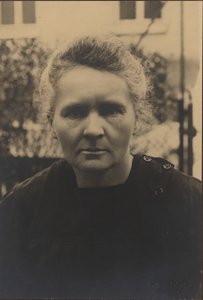Portrett av Marie Curie 1867-1934 av Unbekannt