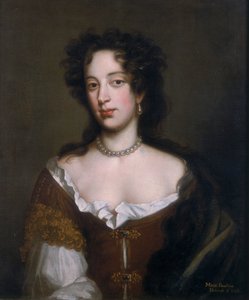 'Portrett av Maria av Modena', c1680 av Unbekannt