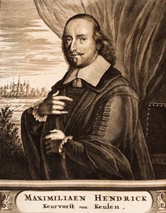 Portrett av Maximilian Henry av Bayern 1621-1688, erkebiskop av Köln, 1675. av Unbekannt