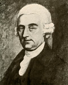 Portrett av Nathaniel Appleton fra Boston, i hvit parykk med puff, c1740, 1937. av Unbekannt