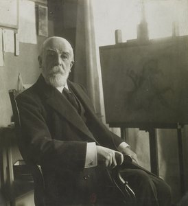 Portrett av Odilon Redon 1840-1916, 1913. av Unbekannt