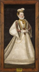 Portrett av Perchta av Rosenberg 1425-1476. av Unbekannt