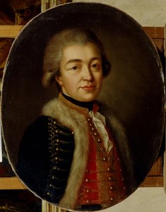 Portrett av prins Stepan Borisovich Kurakin 1754-1805, andre halvdel av det 18. århundre. av Unbekannt