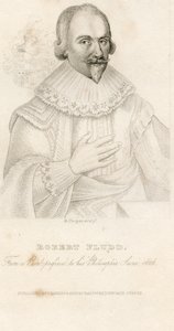 Portrett av Robert Fludd 1574-1637, 1626 av Unbekannt