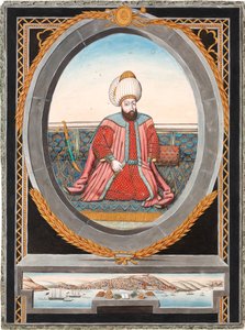 Portrett av Sultan Murad II 1404-1451 av Unbekannt