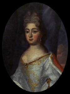 Portrett av Theresa Kunegunda Sobieska 1676-1730 av Unbekannt