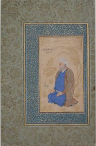Portrett av Ustad Muhammad Ali, 1600-tallet. av Unbekannt